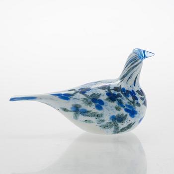 Oiva Toikka, An anniversary bird 2007, 'Dove', signed O. Toikka Nuutajärvi 616/1917.