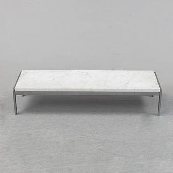 Poul Kjaerholm, a marble top 'PK 61' table, Fritz Hansen, Denmark, 1989.