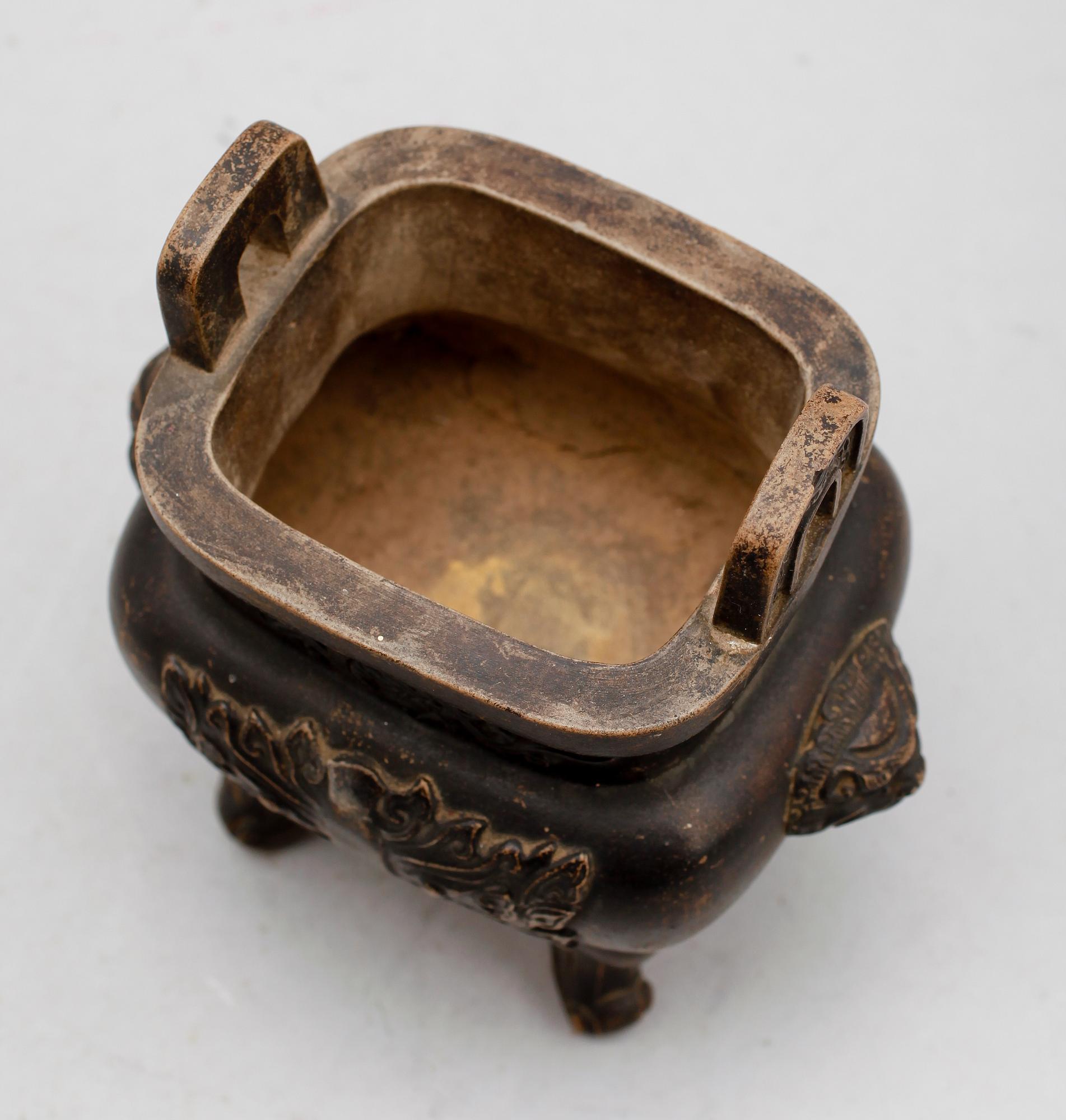 RÖKELSEKAR, lergods, Kina.