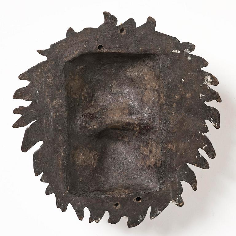 Anna Petrus, a cast iron mascaron, Näfveqvarns bruk, Swedish Grace.
