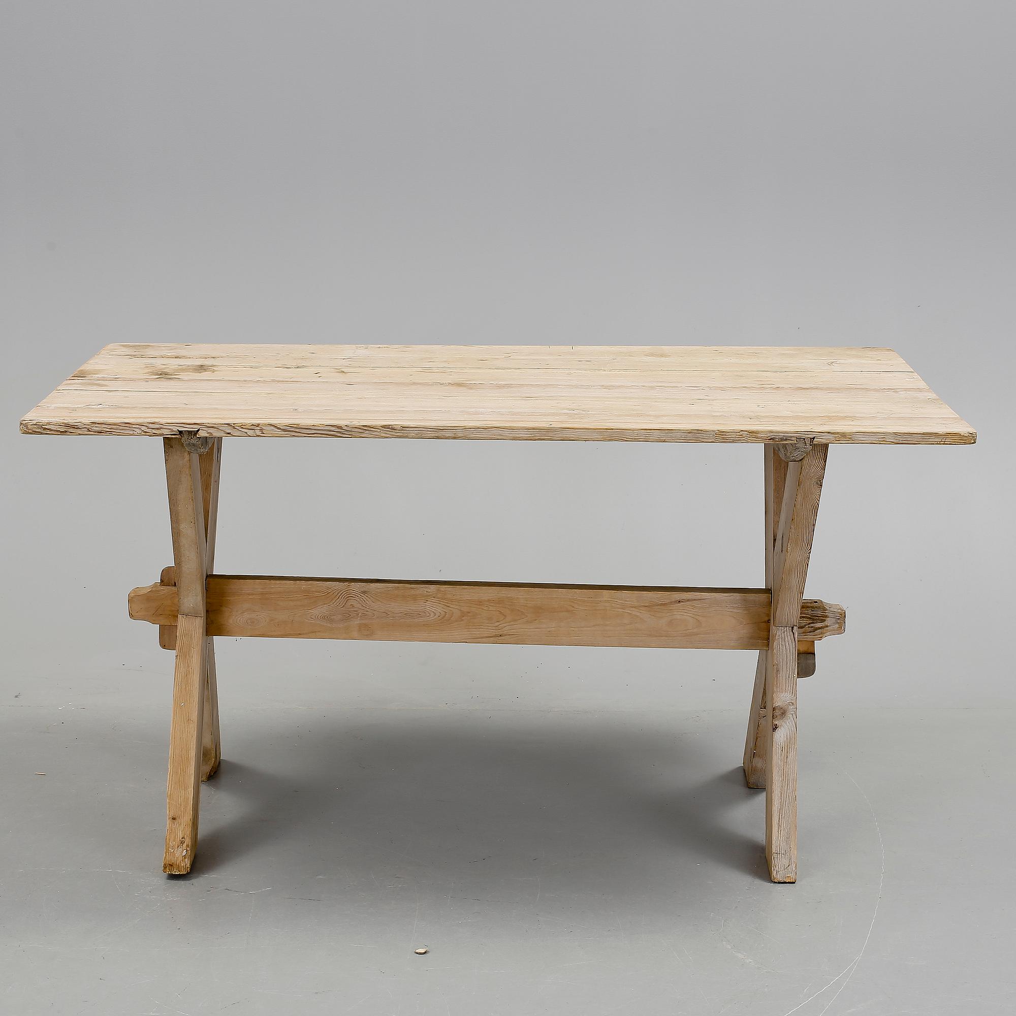 BOCKBORD, 1800-talets mitt.
