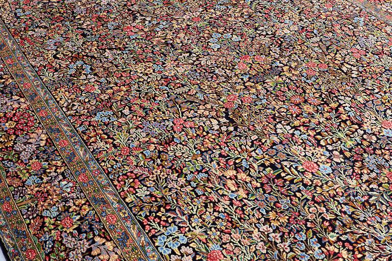A CARPET, Kirman, ca 405 x 308 cm.