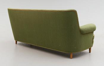 SOFFA, "Hemmakväll", Carl Malmsten, 1900-talets mitt.