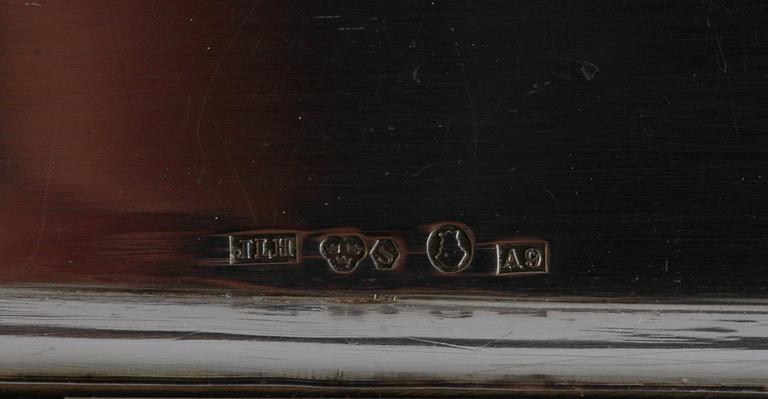 CIGARETTSKRIN, silver, Stockholm 1951.