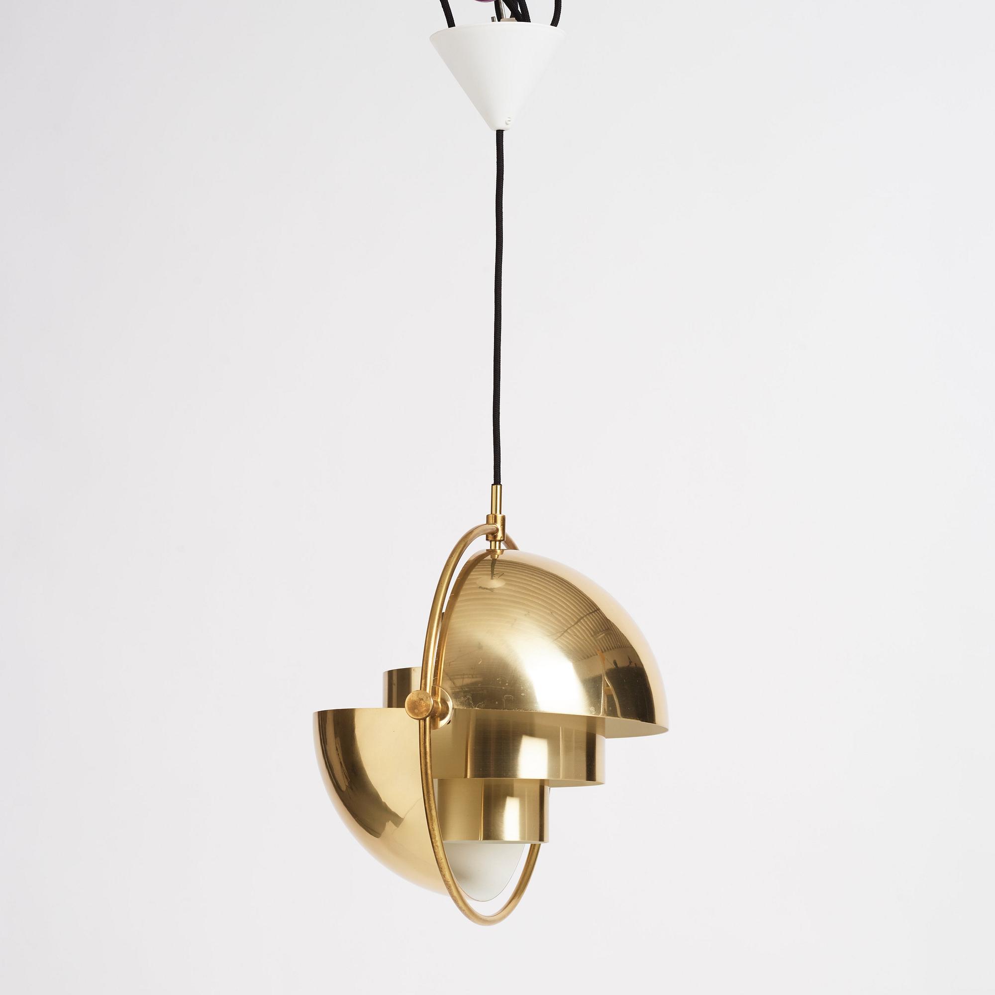Louis Weisdorf, a "Multi-Lite", ceiling lamp, Lyfa, Denmark 1960-70s.