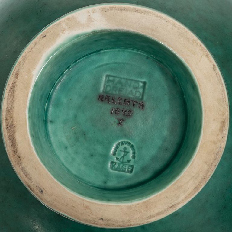 Wilhelm Kåge, an 'Argenta' vase, Gustavsberg.