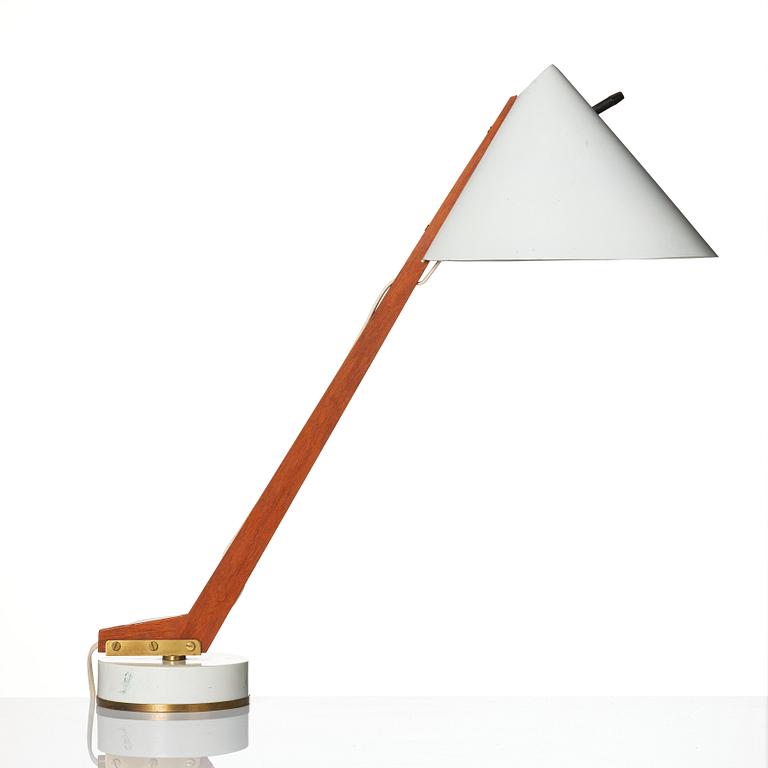 Hans-Agne Jakobsson, skrivbordslampa, "B 54", Hans-Agne Jakobsson AB, Markaryd 1950-tal.