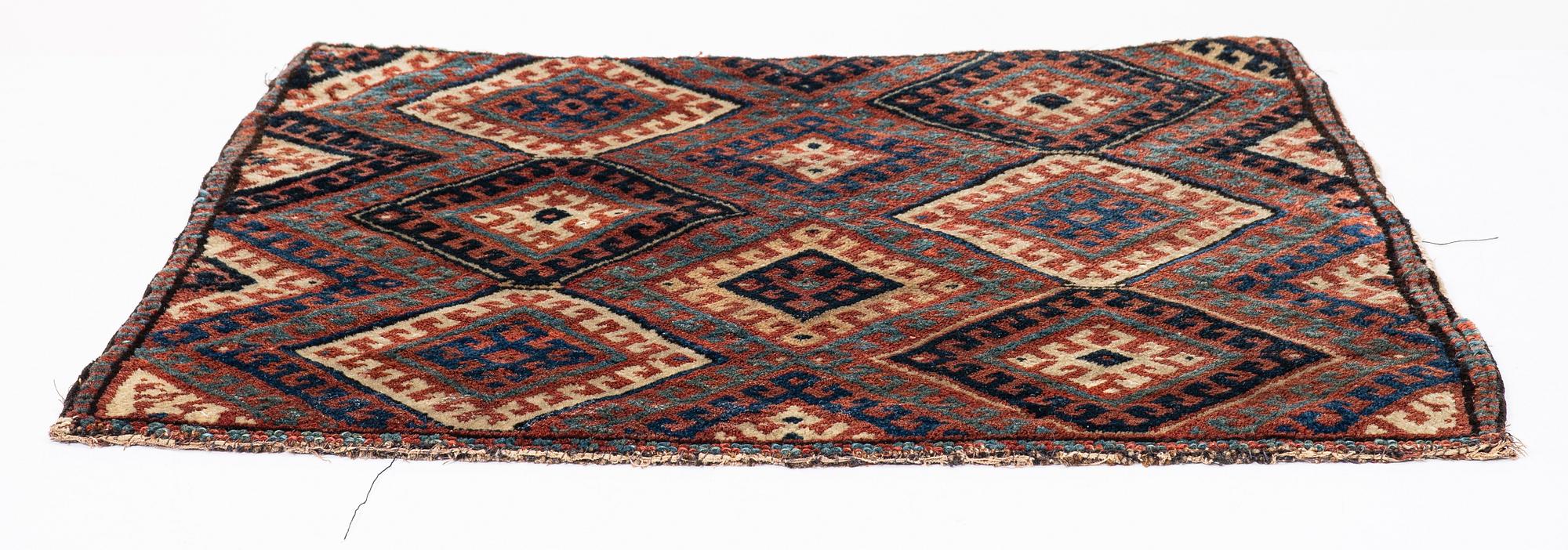 Textil, Jaff, Kakasus, ca 51 x 46 cm.