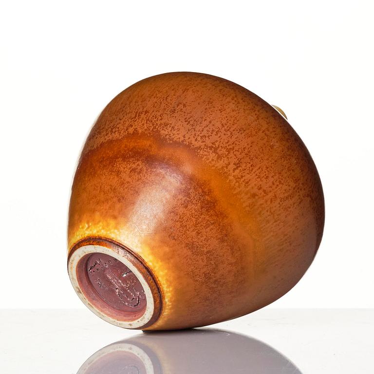 Berndt Friberg, a stoneware vase, Gustavsberg Studio 1971.