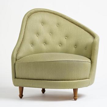 Carl Cederholm, a Swedish Modern armchair, Stil & Form, Stockholm, 1940s-50s.