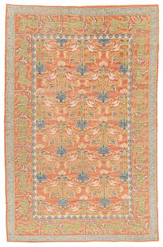 A semi-antique Spanish carpet, possibly Madrid, c 298 x 193 cm.