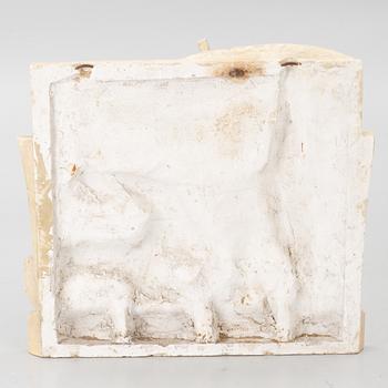 Stig Blomberg, relief, gipsförlaga till M/S Stockholm (1941).