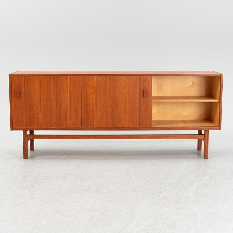 Nils Jonsson, a teak-veneered 'Arild' sideboards from Troeds, 1960's.