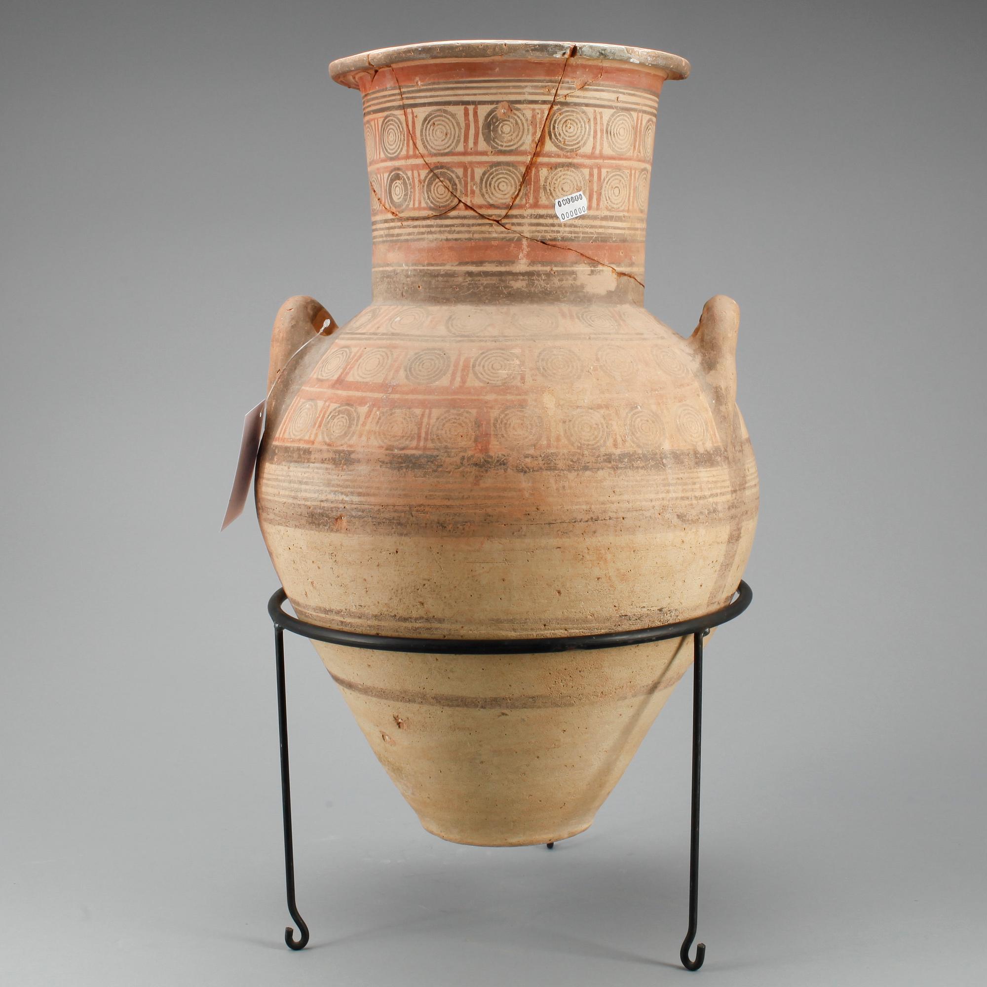 AMFORA, lergods, Cypern, 700-600 f Kr.