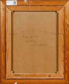 ERNST GEORG HILDEBRAND, olja på duk, signerad.