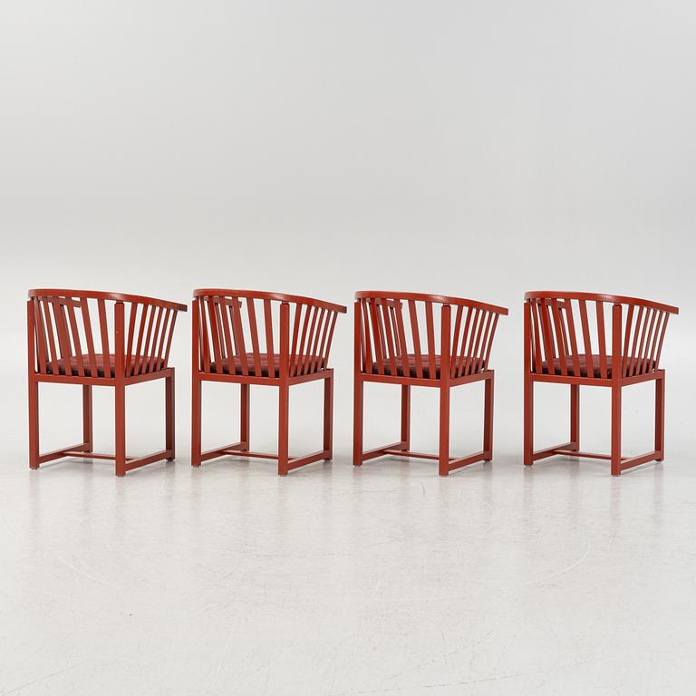 Åke Axelsson, four 'Vaxholmaren' chairs, Gärsnäs, 2019.