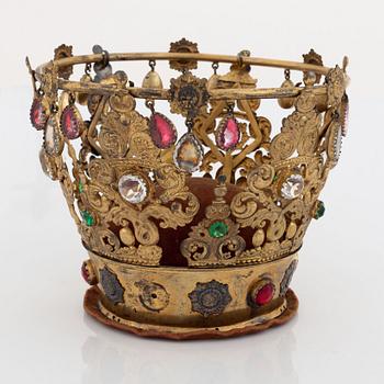 A wedding crown, FA Eneroth Stockholm 1855.