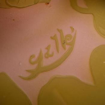 VAS, glas, jugend, Émile Gallé, Frankrike, 1900-talets första hälft.