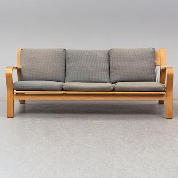 HANS J WEGNER, fåtölj och soffa, "GE-271", Getama, Gedsted, Danmark.