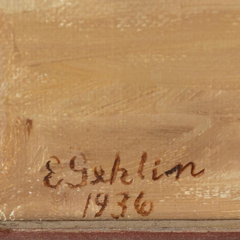 ESTER GEHLIN, olja på duk, signerad och daterad 1936.