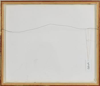 Jonas Nilsson, Winter Scene with Great Tit on a Fence.