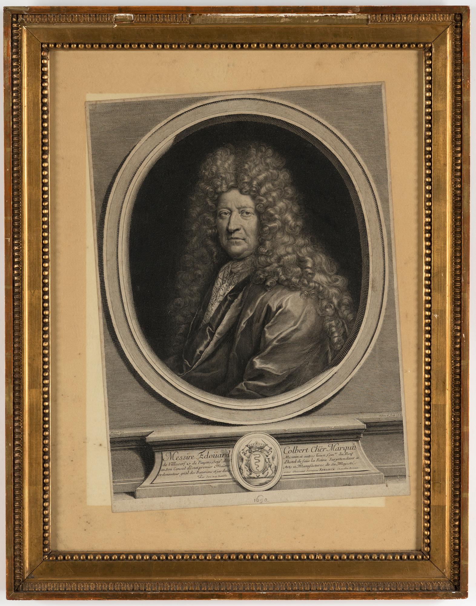 ENGRAVINGS, 2, 18Th Century. after Rigaud & Mignard.