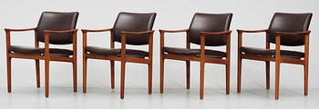 KONFERENSSET, 9 delar, teak, 1960-tal. Bröderna Anderssons industrier i Ekenässjön AB.