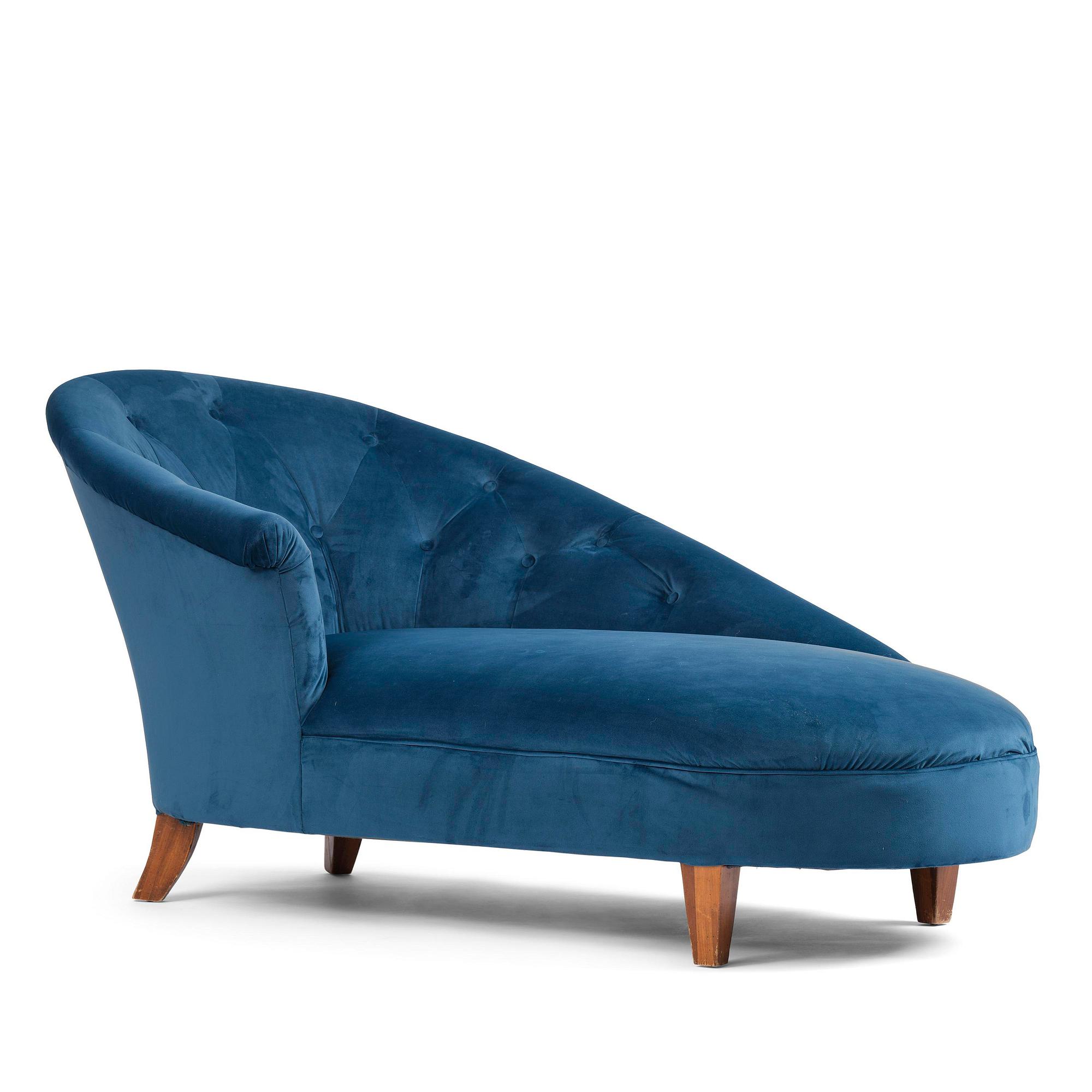 a Swedish Modern chaise longue, mid-20th century.