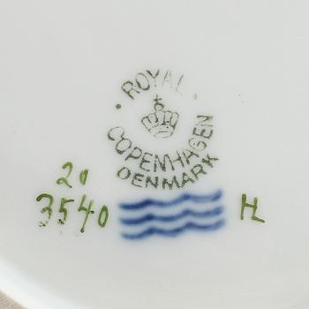 A Royal Copenhagen 'Flora Danica' porcelain dish, Denmark.