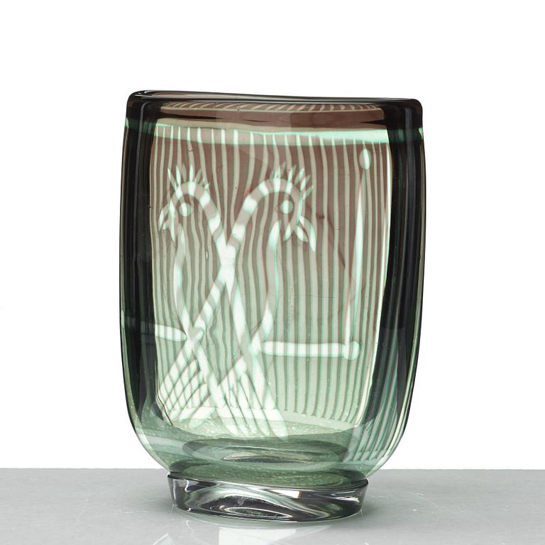 Edward Hald, vas, Slipgraal, Orrefors 1954.