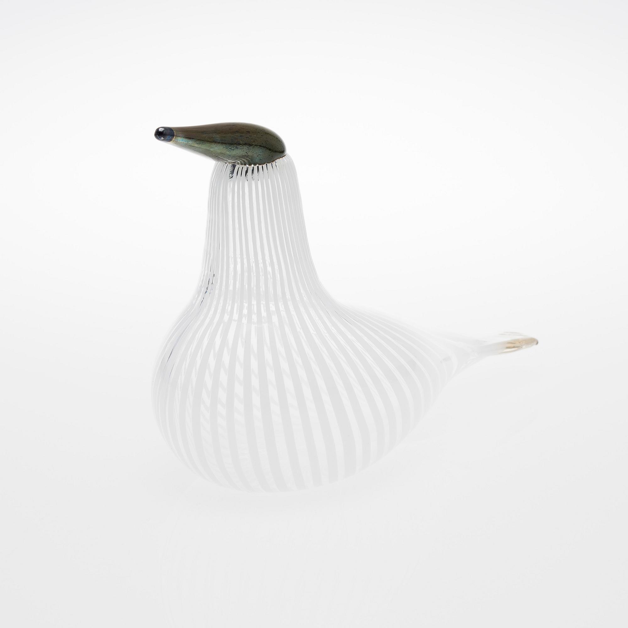 OIVA TOIKKA, BIRD, Suomen Sotka. Signed O.Toikka, Nuutajärvi 1992 316/1992.