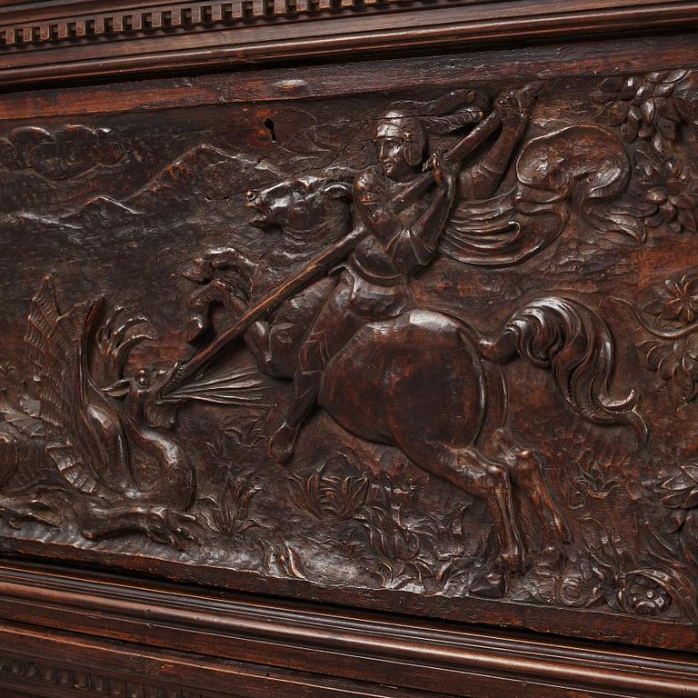 A Baroque cabinet, possibly Germany, around 1700.