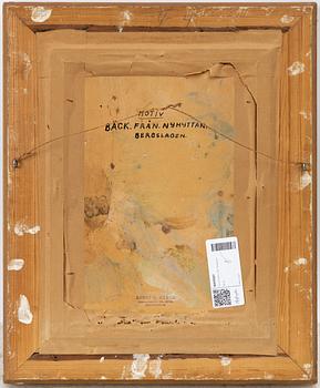 David Wallin, "Bäck, motif from Nyhyttan, Bergslagen".