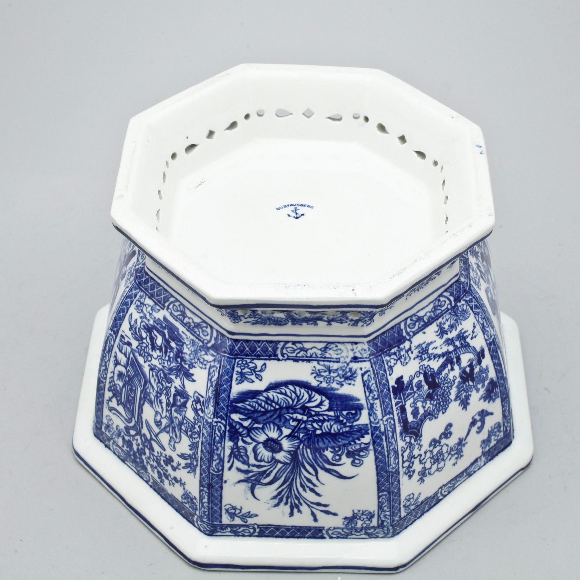 YTTERFODER, 2 st, flintgods, Gustavsberg.