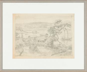 Santeri Salokivi, View from Högsåra.