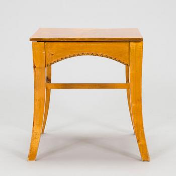 Yrjö Blomstedt, kirjoituspöytä ja jakkara, 1898.