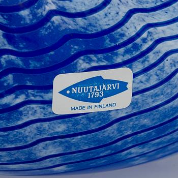Oiva Toikka, a glass "Blue Bird", signed O. Toikka, Nuutajärvi.