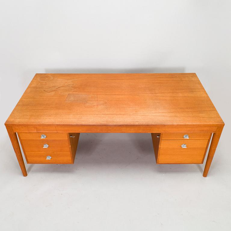 Finn Juhl, a 'Diplomat' desk, model FD-951, France & Son, Denmark.