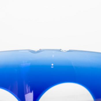 A set of ten crystal wine glasses, mid 20th century.