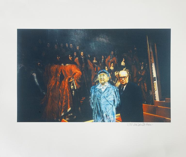 Carl Johan De Geer, pigmentprint, signed 2/50.