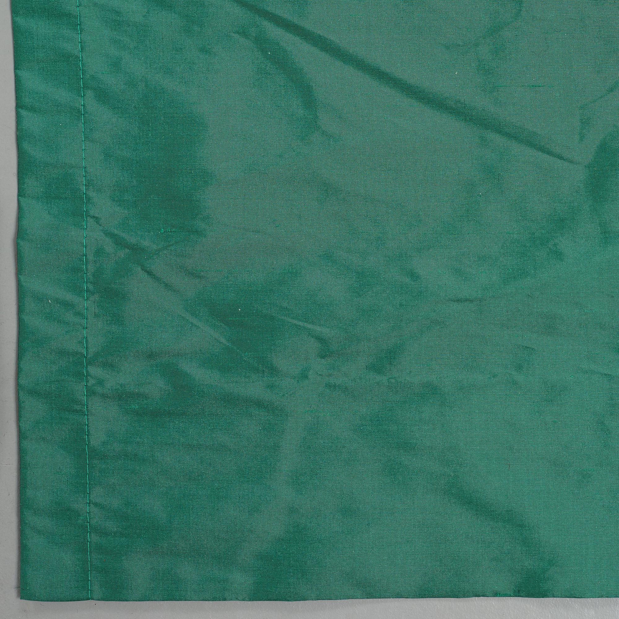 CURTAINS, 4 pcs., emerald green silk, ca 304,5 x 129,5 cm each, Svenskt Tenn, the second half of the 20th century.