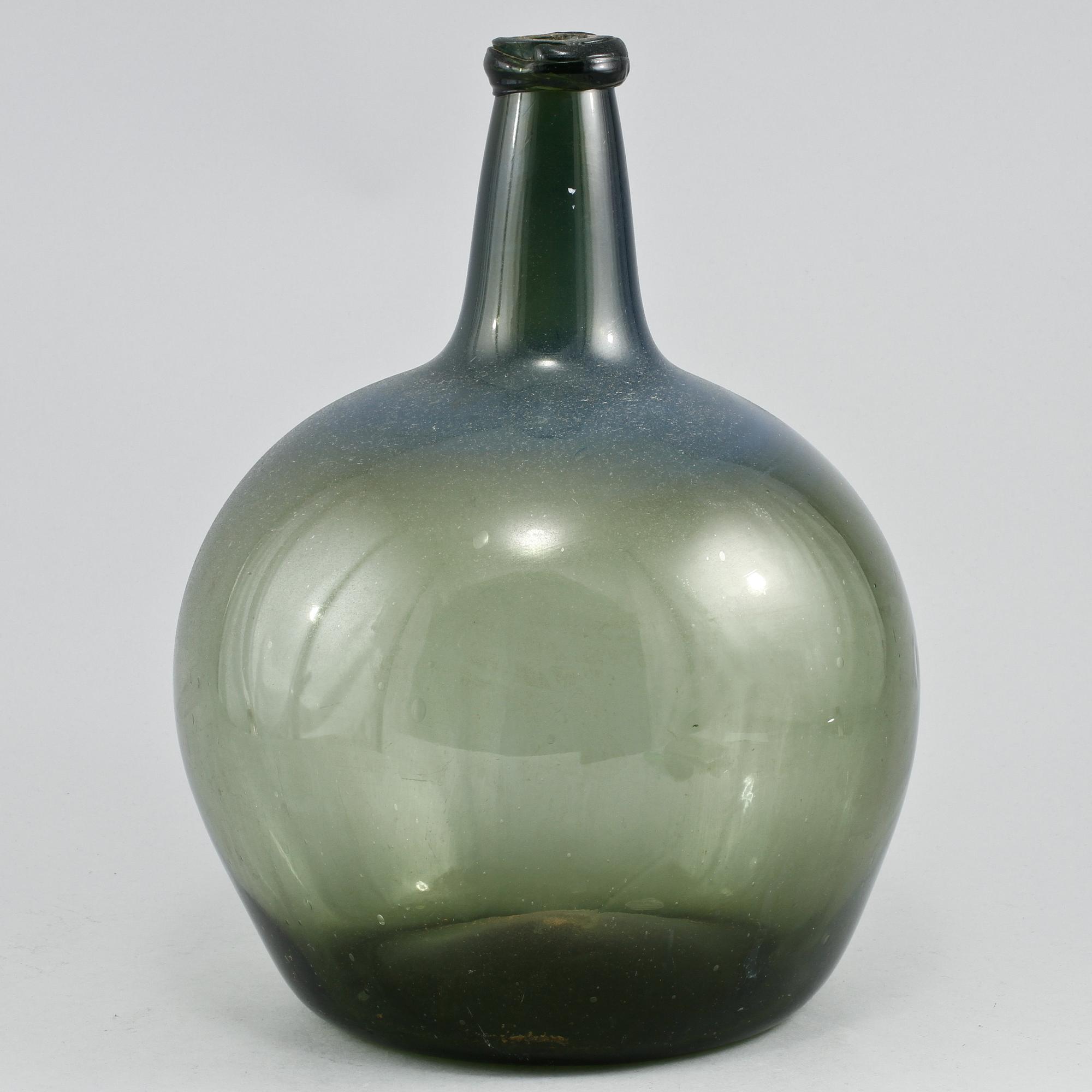 GLASFLASKA, 1800-tal.