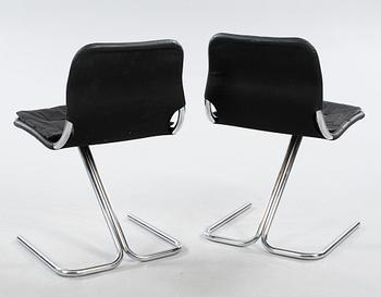 RUUD EKSTRAND OCH CHRISTER NORMAN, stolar, 4 st, "Formula", Dux, 1970-tal.