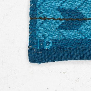 Ingrid Dessau, a double woven rug, signed ID, c. 195 x 128 cm.