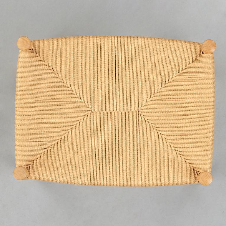 HANS J WEGNER, a "CH53" stool for Carl Hansen & Søn, Denmark.