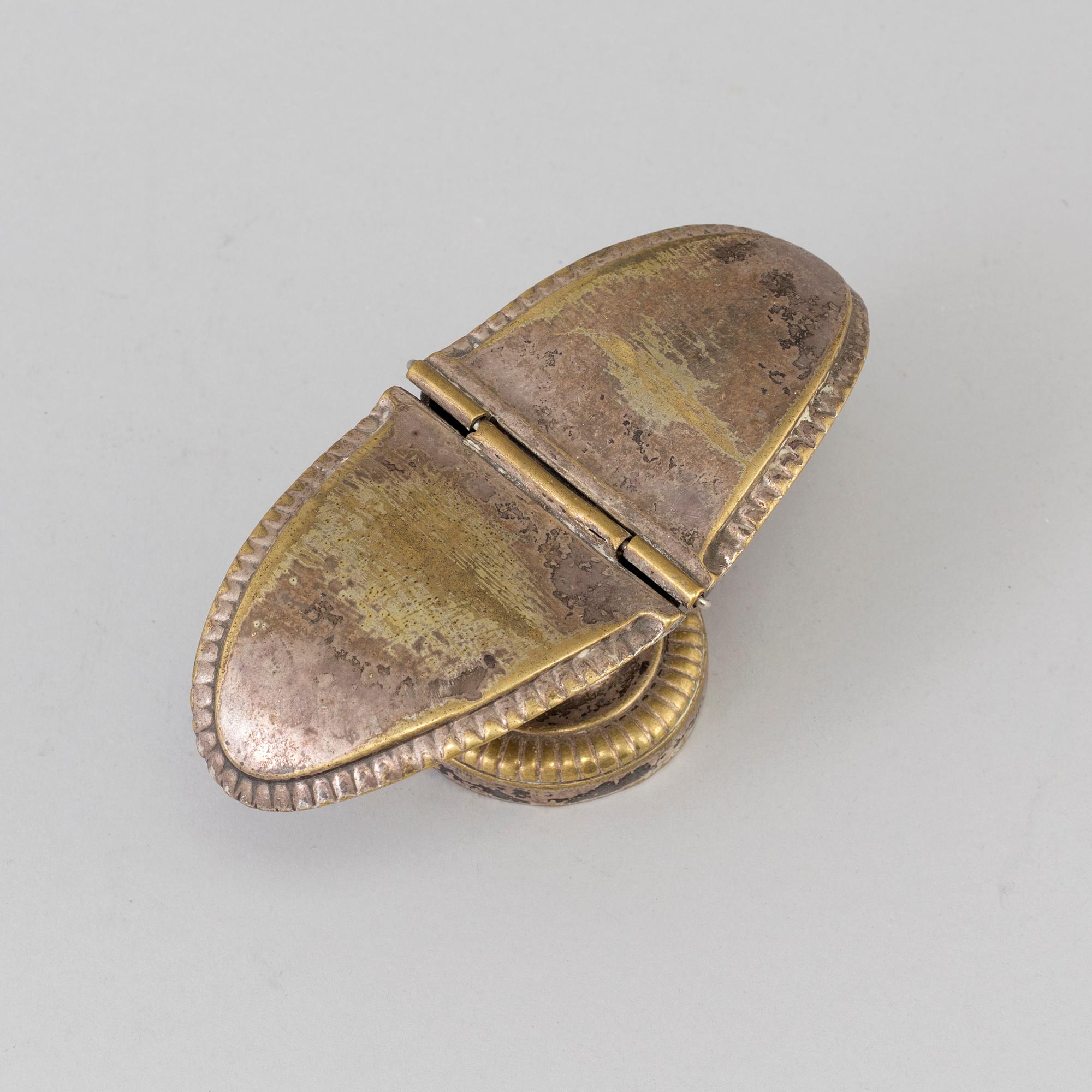 OBLATASK, argent haché, 1700-tal.