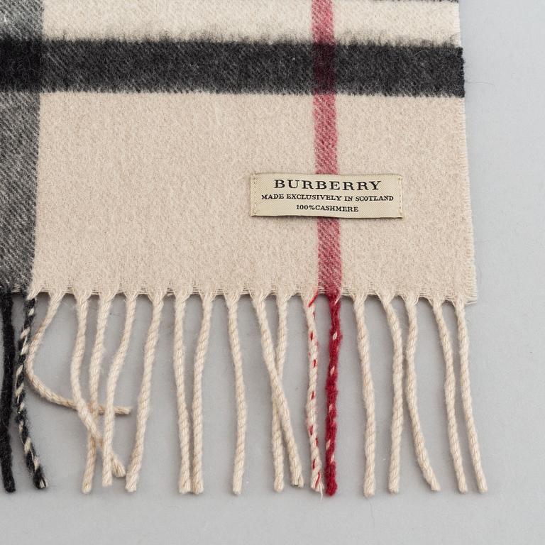 Burberry, a cashmere scarf.