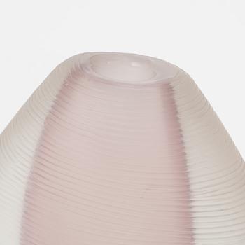 Alfredo Barbini, attributed to, a 'Sasso Inciso' glass vase, Vetreria Alfredo Barbini, Murano Italien, post 1962.