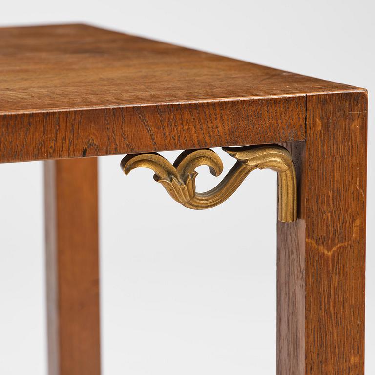 Niels Holger Rasmussen, an oak coffee table, Denmark, ca. 1924-27.