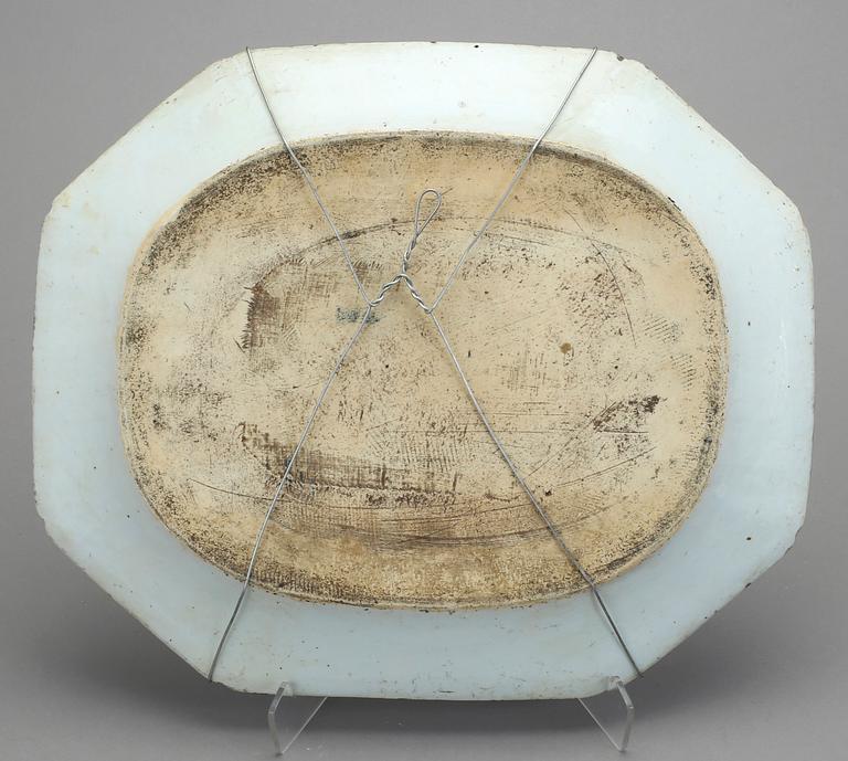 STEKFAT, porslin, Kina, Chien-lung, 1736-1795.